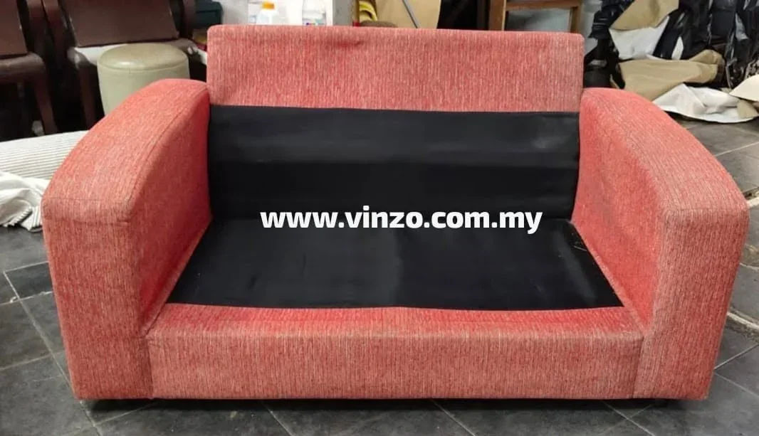 Sofa before restoration, project 02